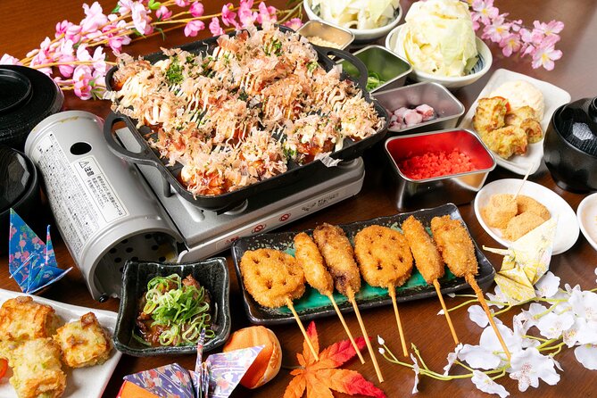 1 Day Takoyaki Making and Osaka Castle Walking Tour - Making takoyaki and eating an Osaka-style lunch