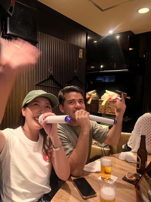 3.5h Osaka Night guided Local Bar Hopping, Sake & Karaoke - Hozenji Temple brings fifteen quiet minutes
