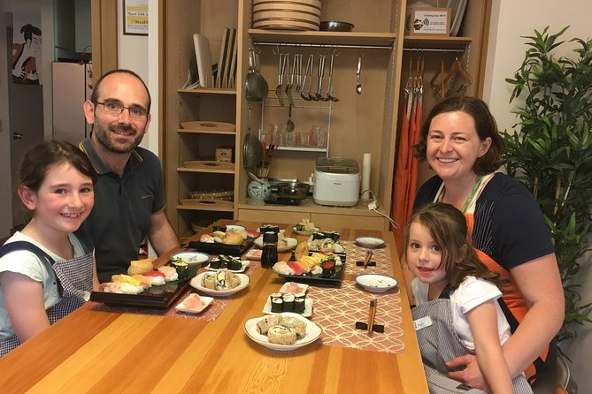 3-Hour Small-Group Sushi Making Class in Tokyo - Four sushi styles, four different techniques
