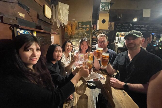 3Hour Osaka Pub Crawl Bar Hopping Nightlife Guided Tour in Namba - FOURZ Hotel Kintetsu Osaka Namba and the DJ Finish