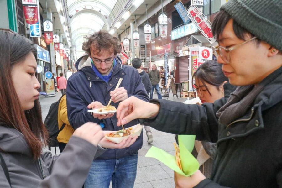 5-Hour Osaka Highlights Bike Tour with Lunch - Lunch with Osaka soul food