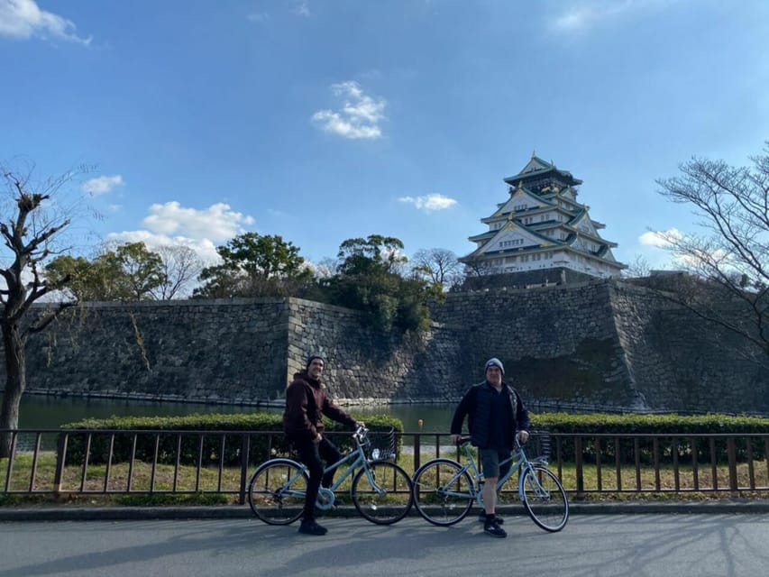 5-Hour Osaka Highlights Bike Tour with Lunch - Matcha, sweets, and a calm finish