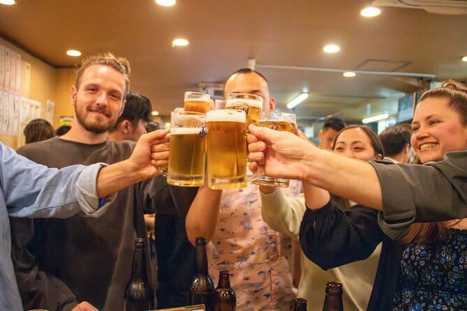 All-You-Can-Drink Bar Hopping Tour in Ueno - Okachimachi and the final choice: ramen or another stop