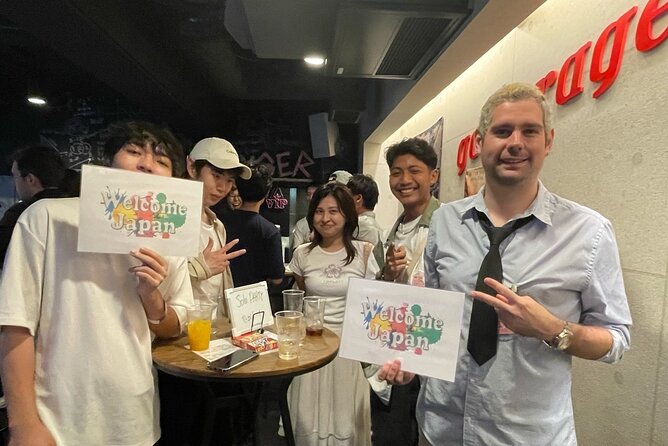 All You Can Drink Meet Locals Adventure Osaka International Party - Finding Cafe Dining Safari in Shinsaibashi