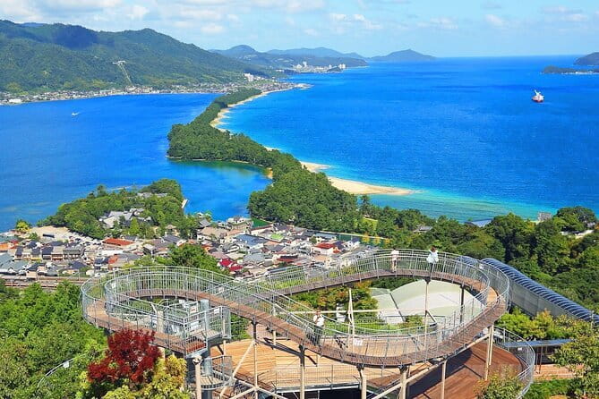 Amanohashidate & Ine Funaya Sightseeing Full Day Trip from Kyoto - The Funayanosato view and Ine Cafe