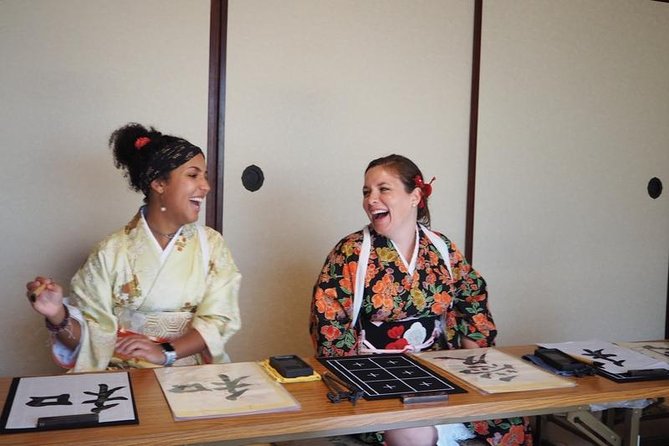 An Amazing set of Cultural experience: Kimono, Tea Ceremony and Calligraphy - Key points to know before booking