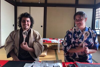 An Amazing set of Cultural experience: Kimono, Tea Ceremony and Calligraphy