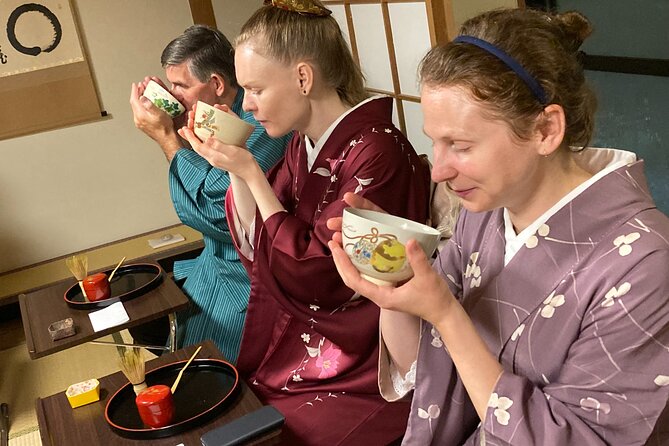 An Amazing set of Cultural experience: Kimono, Tea Ceremony and Calligraphy - Temple gardens, photos, and the human touch