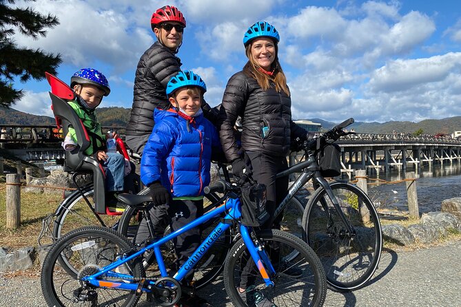 Arashiyama Bamboo Forest Family Bike Tour ( Infants & Kids ) - Kimono Forest and the included snack stop
