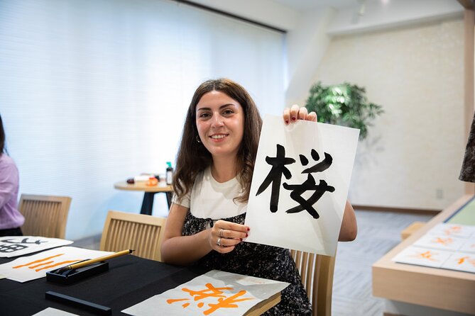 Asakusa Calligraphy Workshop Craft Your Own Art in Tokyo - Choosing Characters and Creating a Keepsake