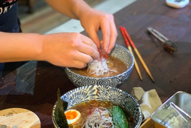 Asakusa Classic Ramen & Crispy Gyoza Cooking Class - What you eat at the end