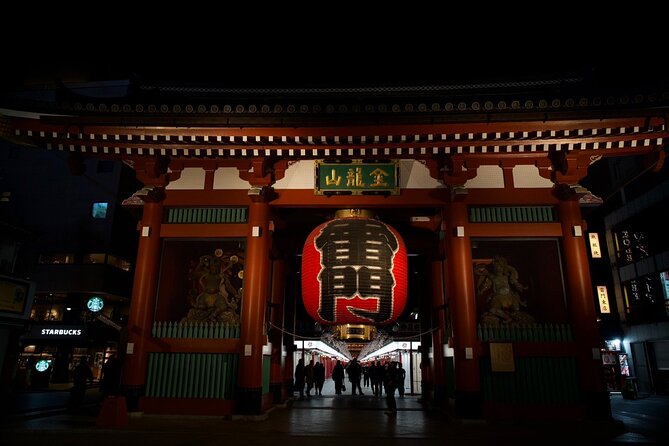 Asakusa Night Evening Walking Tour with English-Speaking Guide - Hanayashikidori and Asakusa’s Old Entertainment Side