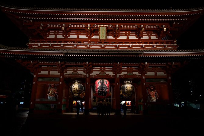 Asakusa Night Evening Walking Tour with English-Speaking Guide - Finishing on Hoppy Street