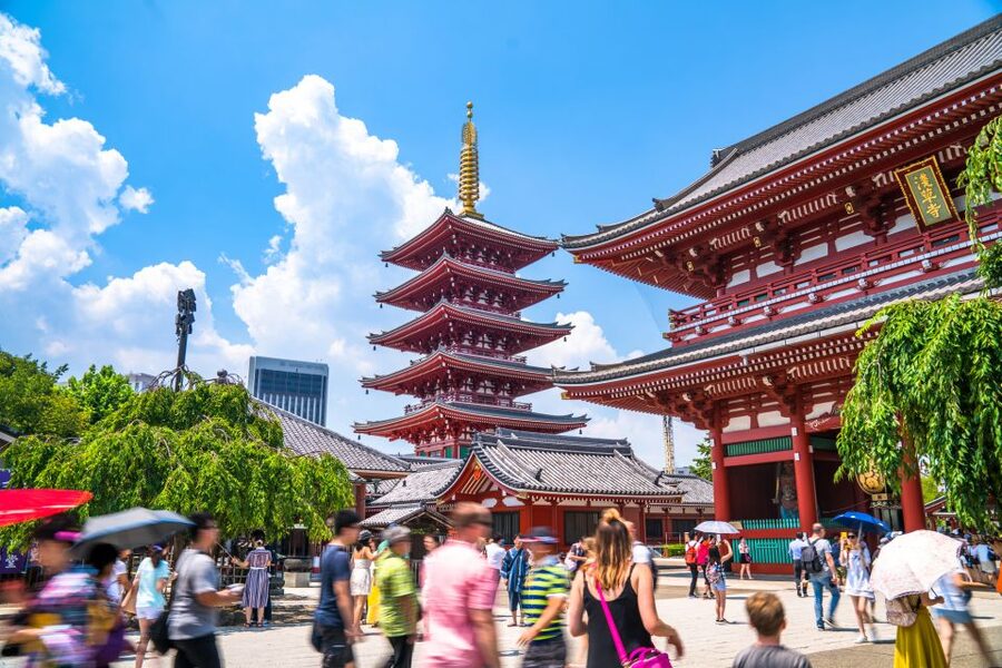 Asakusa: Tokyo Skytree Exploration and History Tour - The two-minute train ride from old Tokyo to Skytree