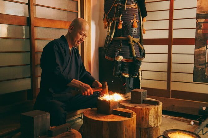 Authentic knife making experience at a blacksmith in Kyoto - The essential details at a glance
