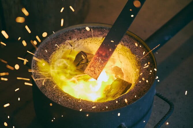 Authentic Knife Making Experience at a Blacksmith in Kyoto - Safety, effort, and the small-space reality