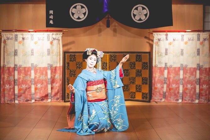 Authentic Maiko Experience&Kyoto Dinner (Free drink) at Noh Stage - Arriving at Okazaki-an before 6 pm