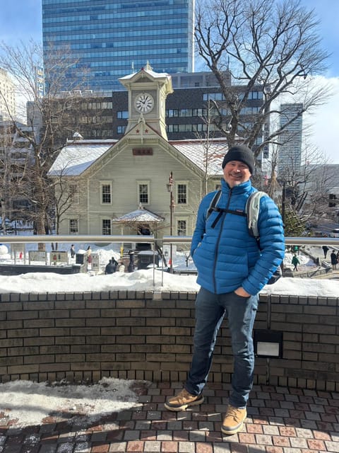 Authentic Sapporo: Nijo Market Seafood Lunch & History Tour - Meeting the guide at the Sapporo Clock Tower