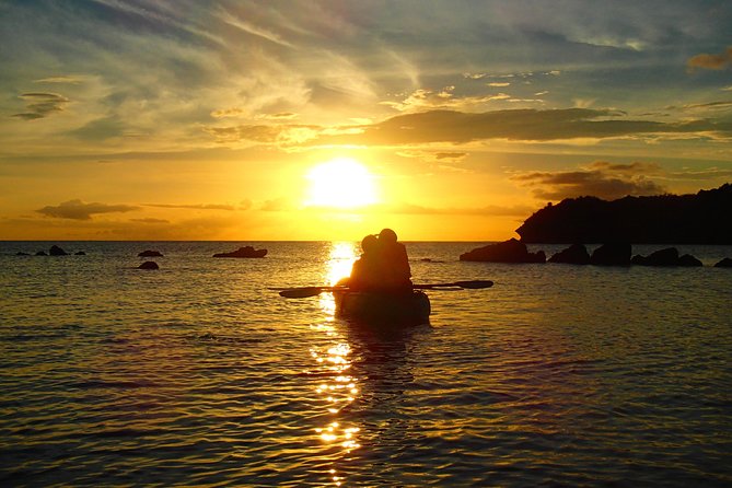 Beautiful sunset kayak tour in Okinawa - Mangroves, Wildlife, and the Route Out