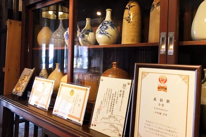 Best of Hiroshima Food Tour - Local sake and the two included drinks
