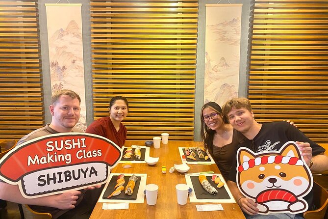 Best Sushi Making Class in Tokyo: Sushi Making Class Shibuya - Staff support and the tone of the session