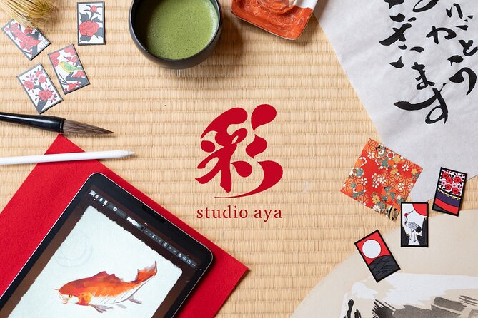 Calligraphy & Digital Art Workshop in Kyoto - The final 15 minutes: questions and a chance to clarify