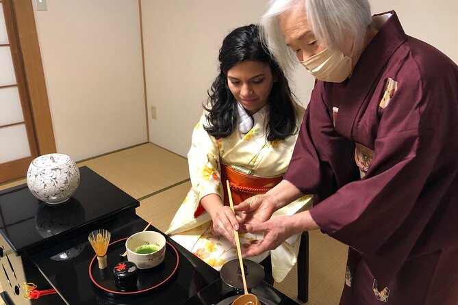 Cultural Activities :Kimono, tea ceremony, Calligraphy and Amulet - The tea ceremony is about attention and form