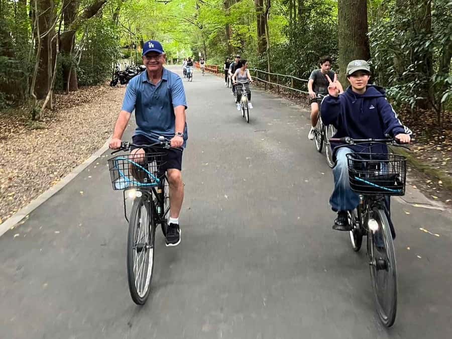 Cycle Kyoto's Hidden Gems & Gion Stroll - A distinctive river meeting point