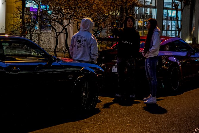 Daikoku Car meet: Tokyo Drift Car Club membership - Tokyo Tower for a final photo
