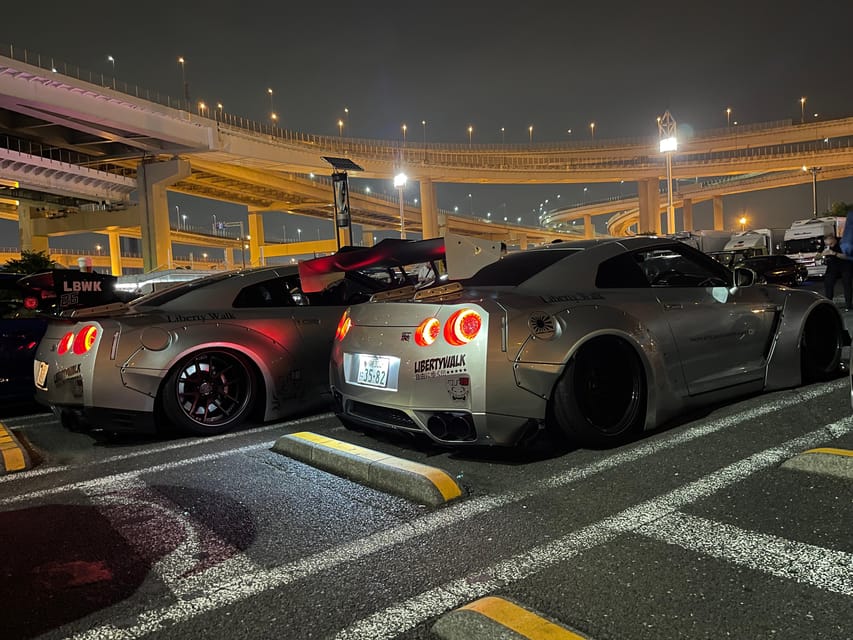 Daikoku Parking : going by this mini JDM - one customer only - Why this ride feels different from a normal Tokyo car tour