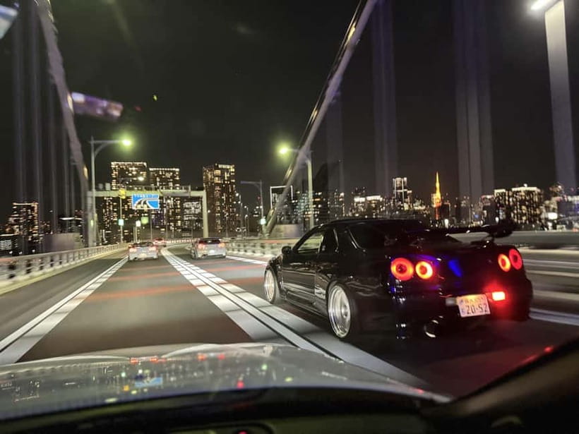 Daikoku & Tokyo JDM Night Tour in R34 or TopSecret R35 GT-R - Is $387 good value?