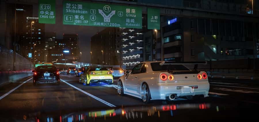 Daikoku & Tokyo Private JDM Tour by 700HP R34 GT-R - A PIT Autobacs: more than a quick convenience stop