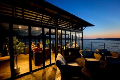 Dinner Cruise on HANAIKADA (Raft-Type Boat) with Scenic View of Miyajima