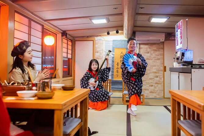 Dinner Cruise with Show, Beef Sukiyaki, Drink, Tokyo Tower Option - Rainbow Bridge After Dark