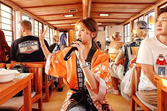 Dinner Cruise with Show, Beef Sukiyaki, Drink, Tokyo Tower Option - Shamisen Music and the Cultural Side of the Evening