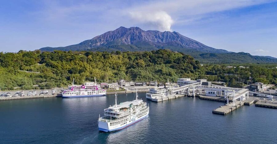 Discover the Wonder of Sakurajima Half Day Tour in Kagoshima - Yunohira Observatory at 373 Meters
