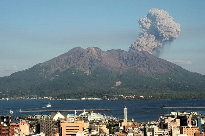 Discover the Wonders of Sakurajima Half Day Tour in Kagoshima - Relaxing at Nagisa Foot Bath Park