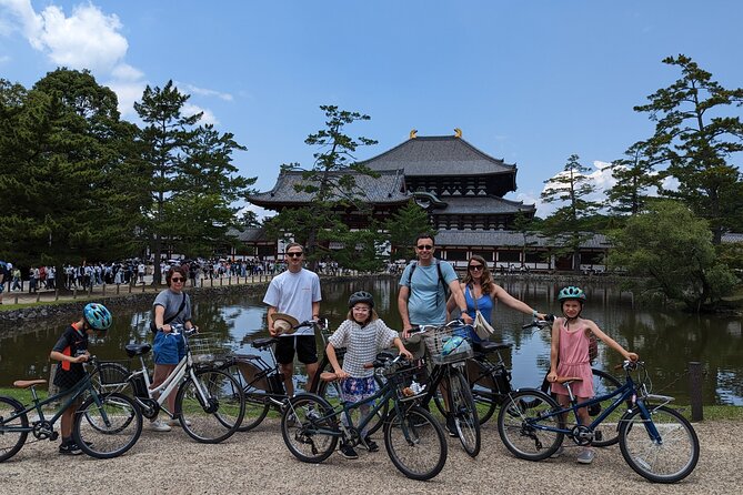 E-Bike Nara Highlights - Todaiji, Knives, Deer, Shrine, and Gems - Starting near Nara Station and getting comfortable on the bike