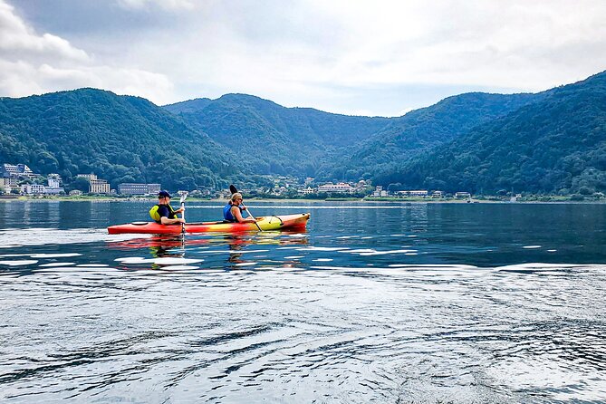 Early Morning Kayaking With Views of Mt Fuji at Lake Kawaguchiko - One hour on the water with Fuji ahead