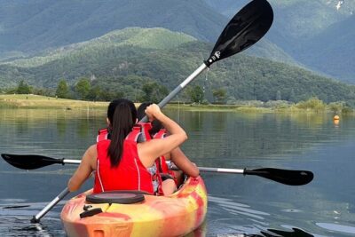 Early Morning Kayaking With Views of Mt Fuji at Lake Kawaguchiko