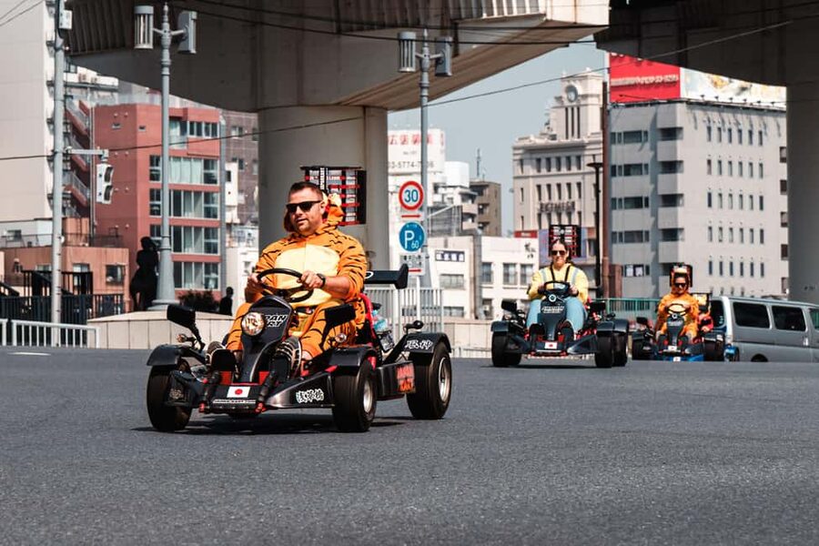 East Tokyo Go-Kart Tour - Akihabara, Ueno, and the old side of Tokyo
