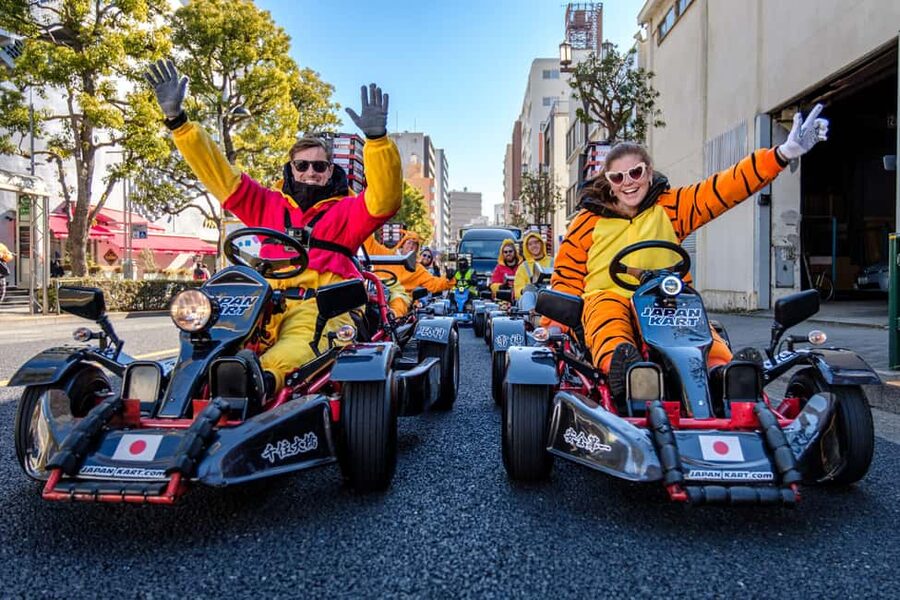 East Tokyo Go-Kart Tour - Ginza, Nihonbashi, and Kanda by go-kart