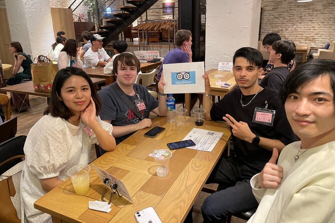 Easy Japanese Speaking Experience and Meet Locals in Shibuya - Topic cards keep the first conversation moving