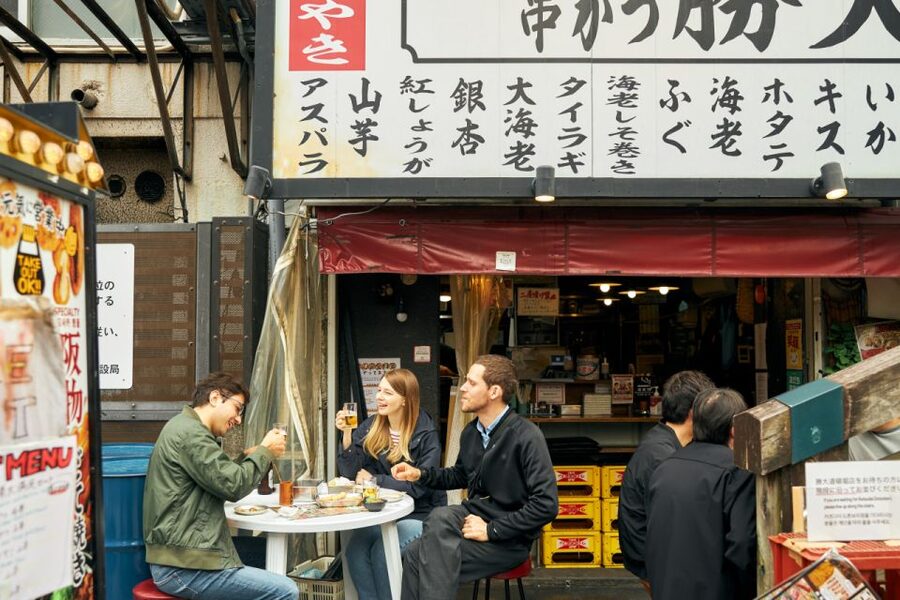 Eat Like a Local in Osaka – Private Custom Street Food Tour - Dotonbori’s neon streets versus Namba’s side alleys