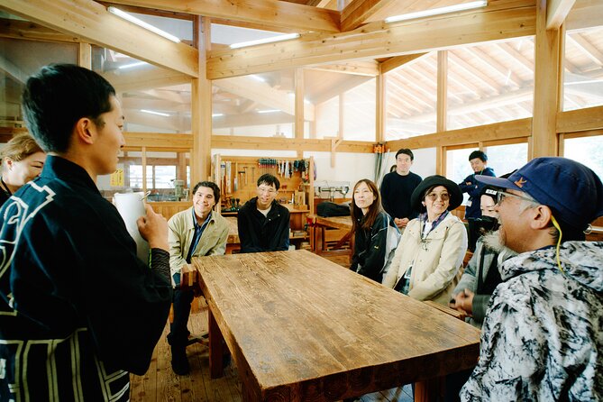 Ecotourism and Woodcraft with a Mountain Artist Near Tokyo - The Edo Castle Craft Makes a Useful Souvenir