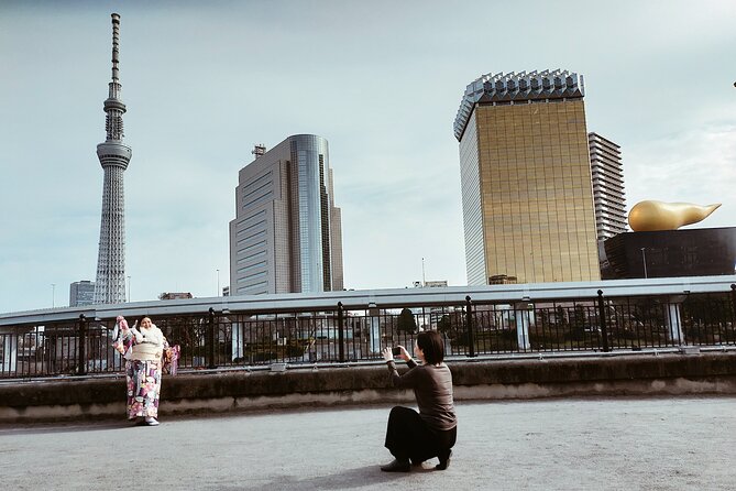 Enjoy plus size Kimono - Walking Asakusa for private photographs