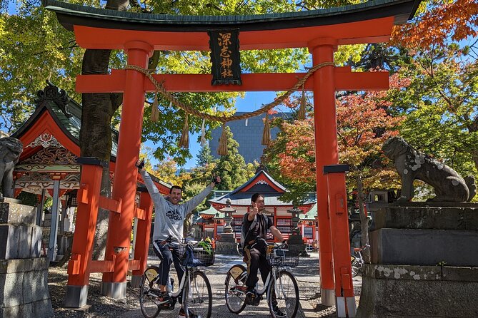 eTour de Matsumoto - Electric Bike Tour - Fukashi Shrine and the local meaning of worship
