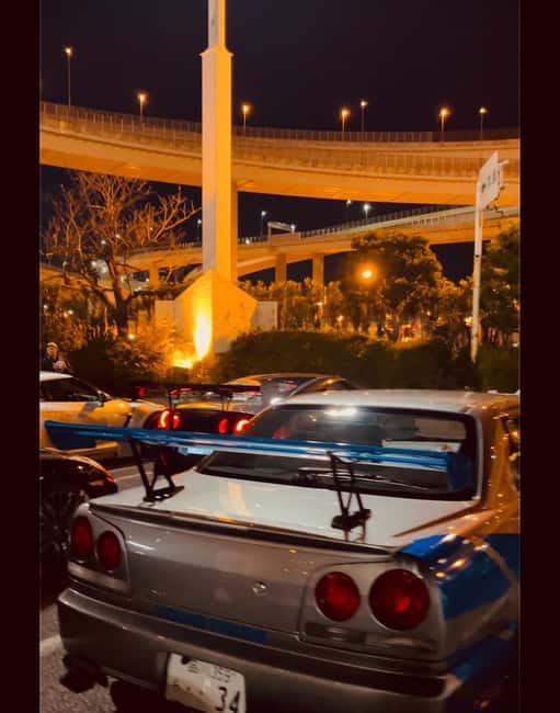 EVO, WRX, Skyline – JDM Night Run to Daikoku Car Meet - A-PIT Autobacs Shinonome for shopping and car culture