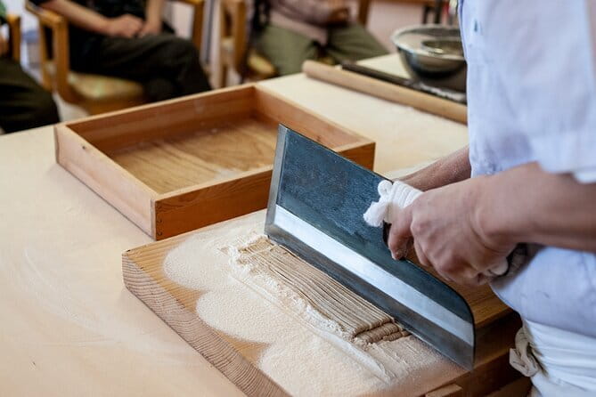 Experience Big soba knife Soba Making Class in Tokyo Kappabashi - Key points before you book