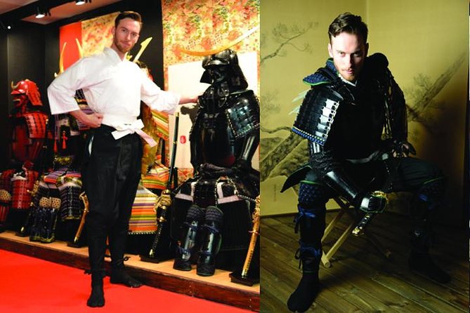 Experience of Samurai and Samurai license of Samurai Armor Photo Studio - Choosing armor at the Shibuya studio